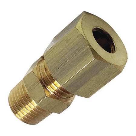 6mm Compression x 3/8x22 Male BSPT Straight Adapter 10pk C1386