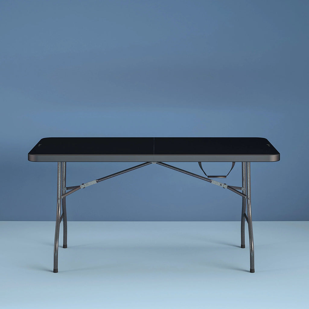 Black 6 Foot Folding Table Z45565
