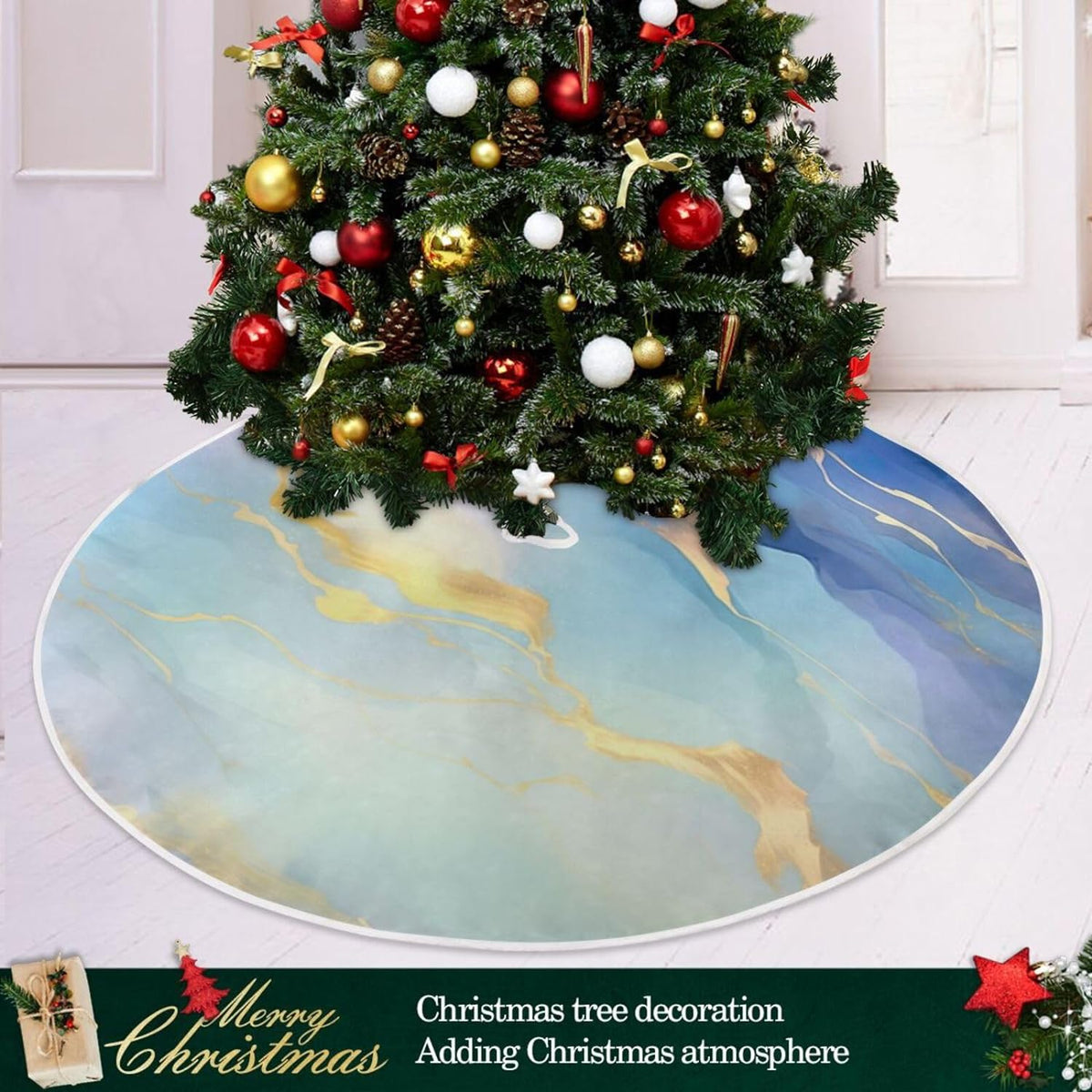 Marble Christmas Tree Skirt 35.4 in G57324