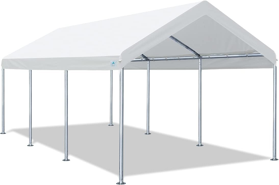 10x20 ft Heavy Duty Carport Car Canopy Garage Boat Shelter Party Tent R793