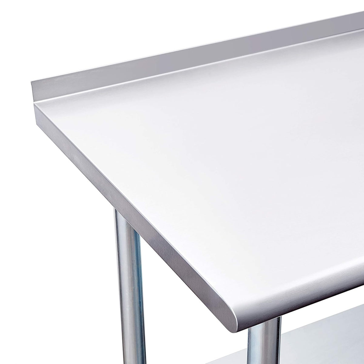 Stainless Steel Table 24 x 36 Inches with Caster Wheels and Undershelf H1339