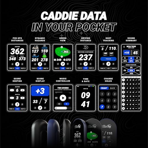 Magnetic Golf GPS Handheld with Touch Screen Display P966