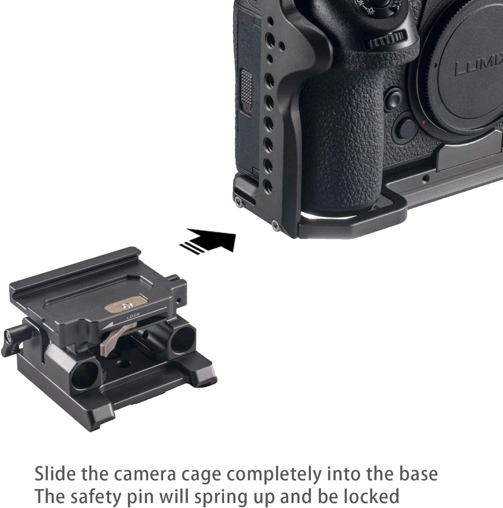 15mm LWS Baseplate for BMPCC 4K Cage N42624