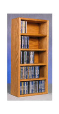Solid Oak CD Storage Rack Z50500