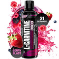 L-Carnitine Liquid Shots Berry Blast 31 Serv E7444