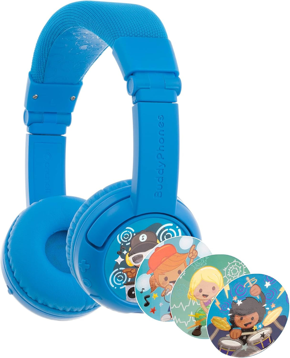 Rose Pink Kids Wireless Bluetooth Headphones Pack of 2 P384