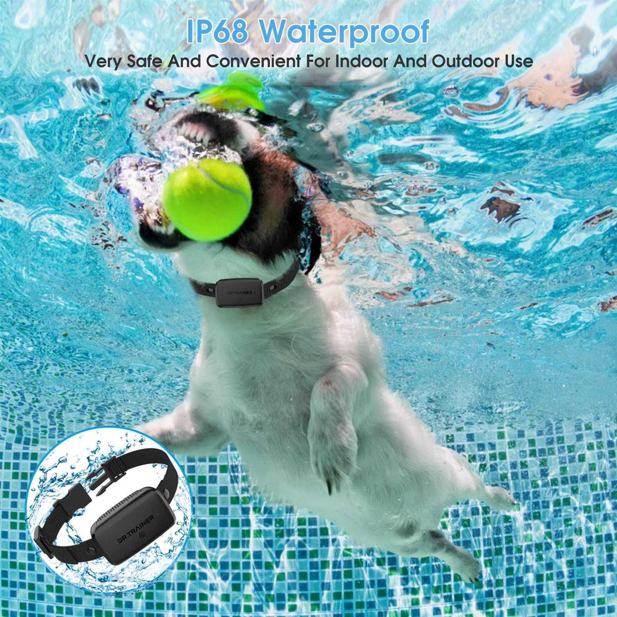 APP Control Waterproof Dog Collar U63601