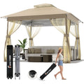 10x10 Pop Up Gazebo with Mosquito Nettings D845