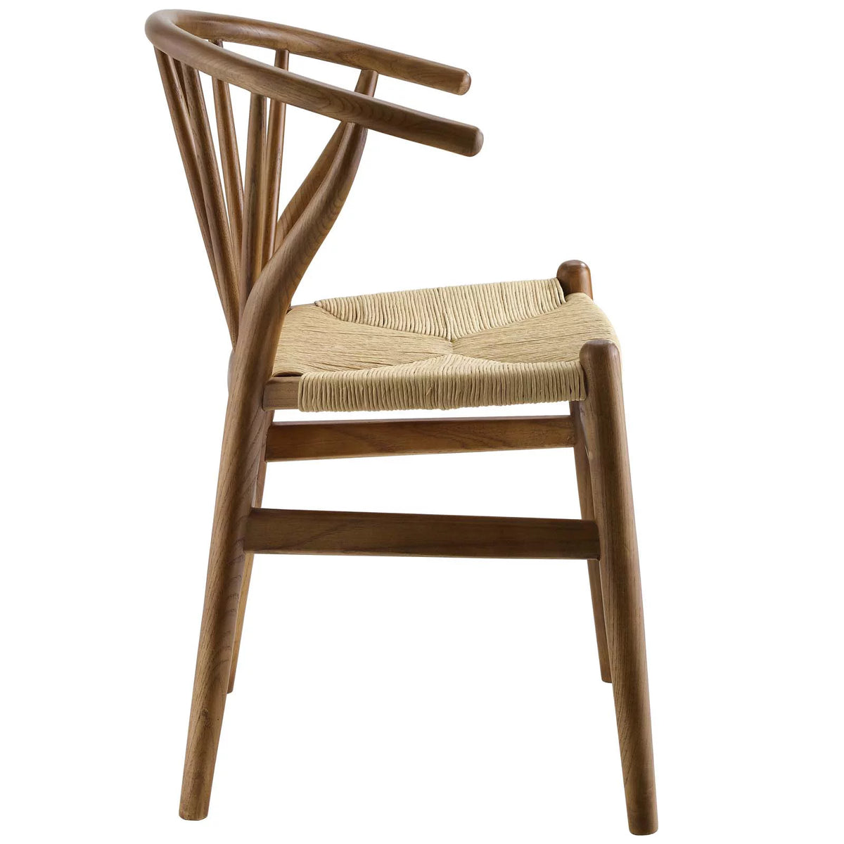 Walnut Wood Dining Side Chair H244195