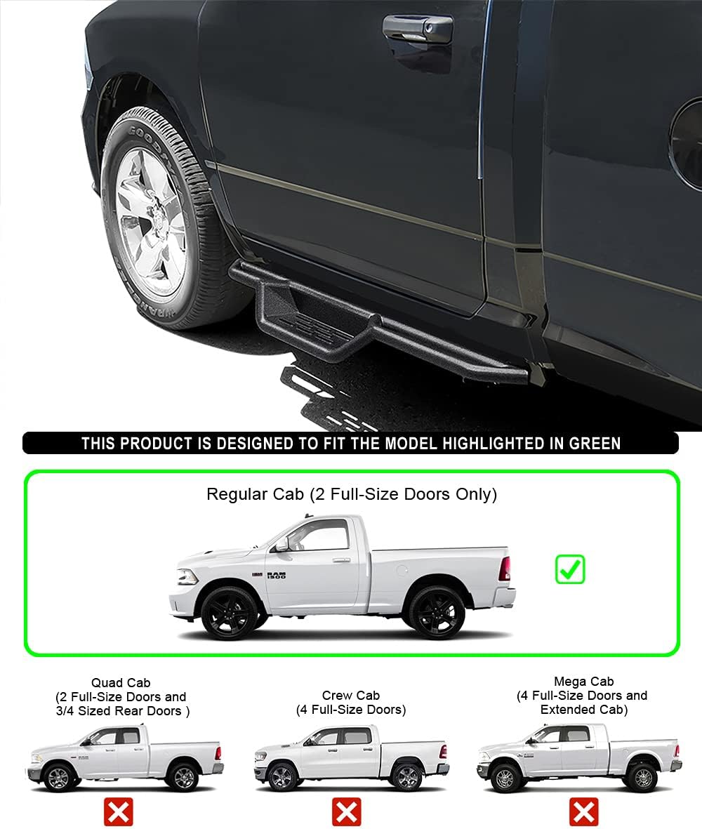 Drop Down Style Running Boards Side Step Rock Slider M250