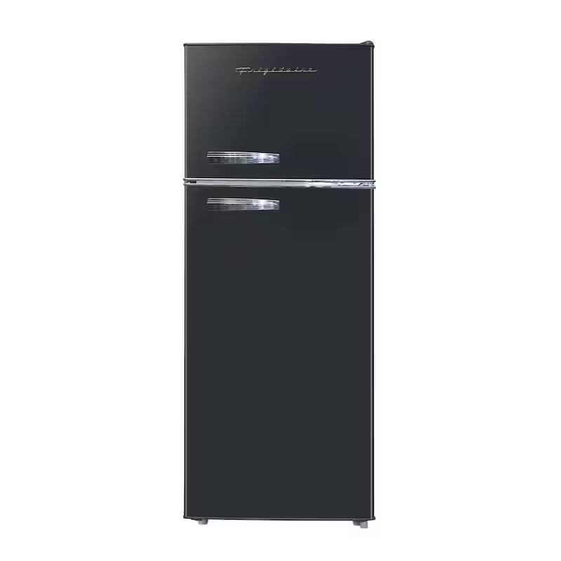 Black 7.5 cu. ft. Mini Fridge with Top Freezer H870