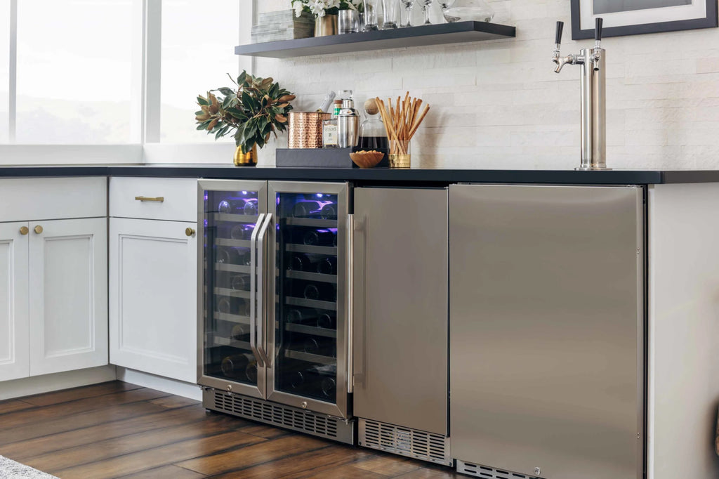 White Free Standing and Undercounter Ice Maker V96235