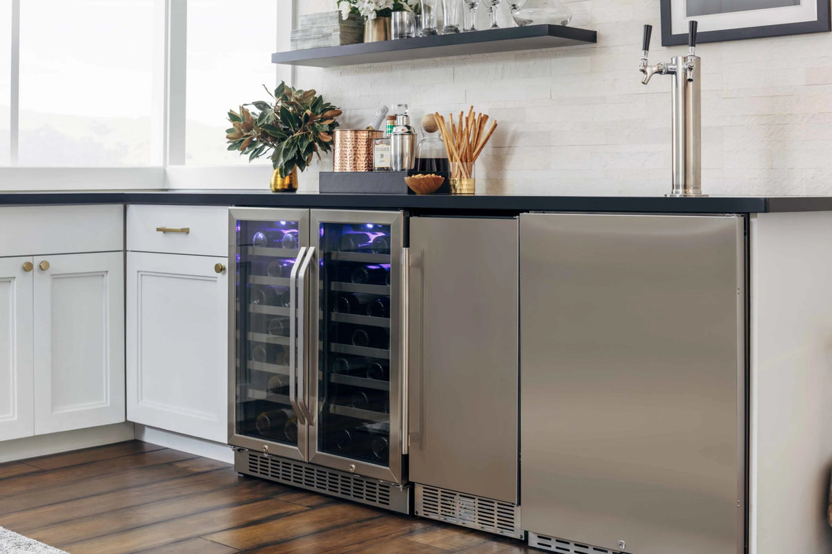 White Free Standing and Undercounter Ice Maker V96235