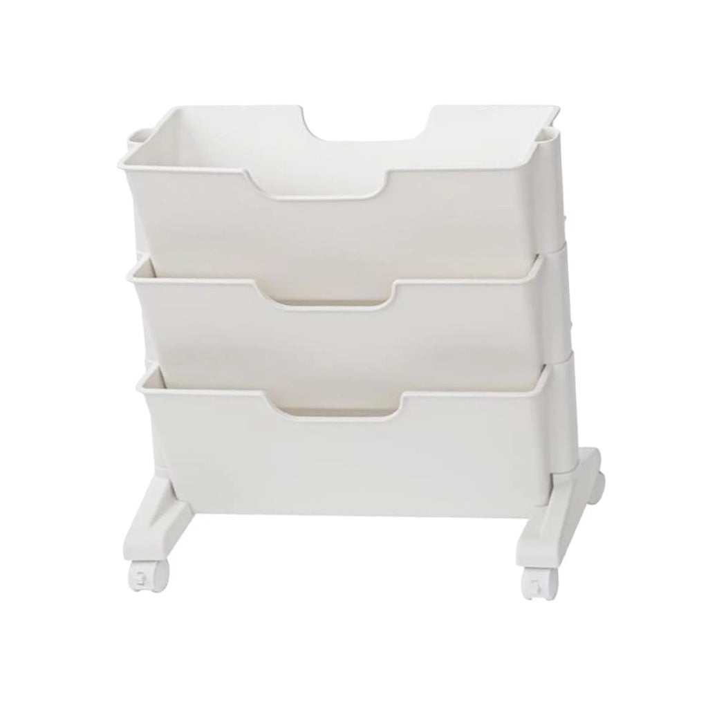 3 Tier Rolling Bookshelf with Caster Wheels U632524