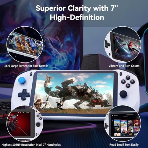 7" 1080P Touchscreen Handheld Gaming Console U436