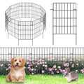 30 Pack Black Metal Wire Garden Fence K529
