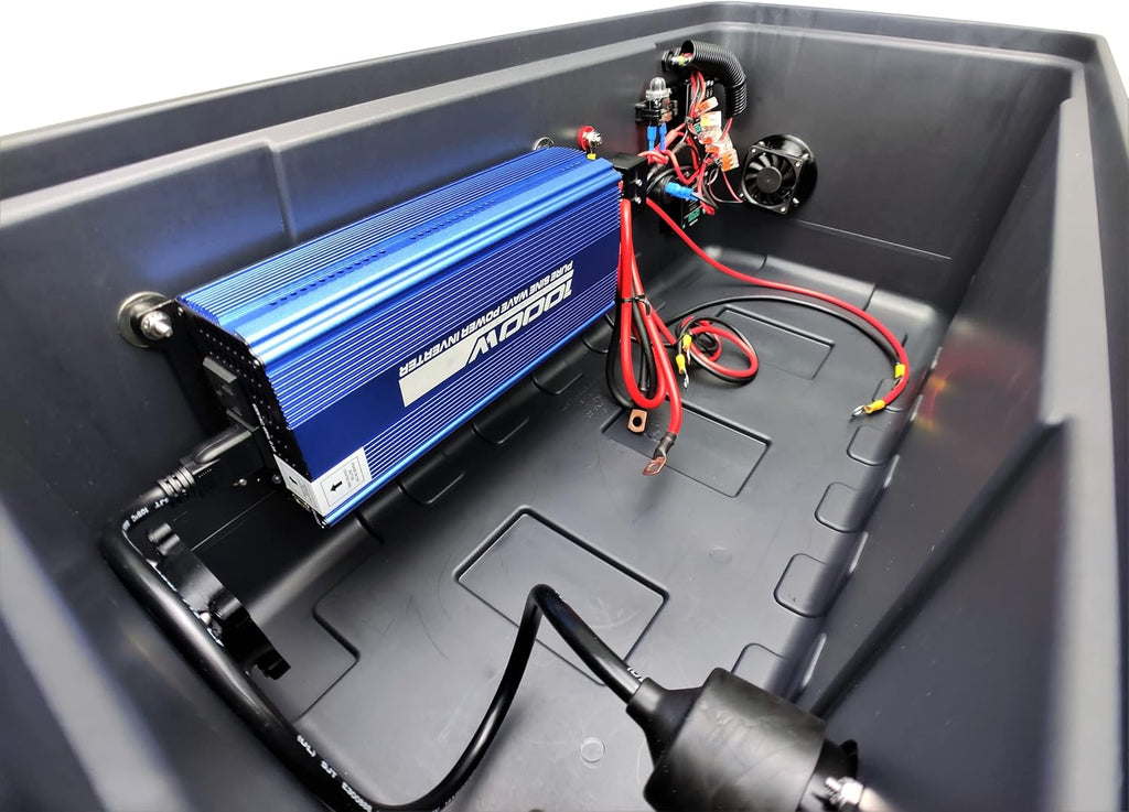 Waterproof MPPT Solar Generator Battery Box with 5000W Inverter M981
