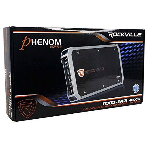 4000 Watt Mono Car Amplifier with Copper Amp Wire Kit A523315