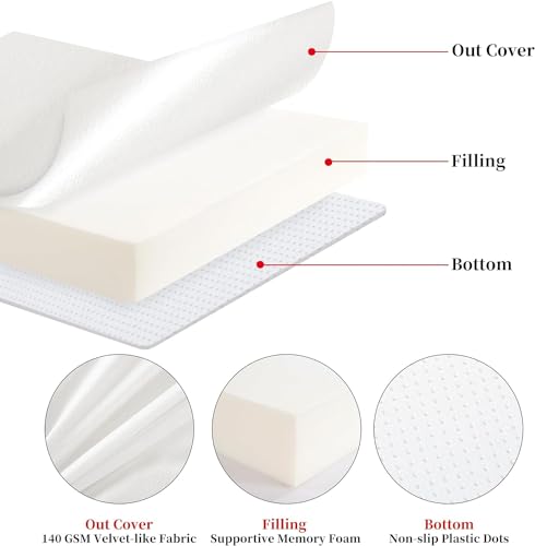 Memory Foam Lumbar Support Pillow with Seat Cushion Z35366