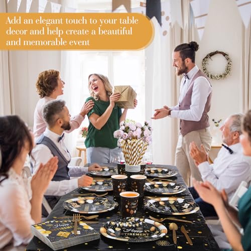 452 Pcs Fall Thanksgiving Tableware Set for 50 Guests G474908