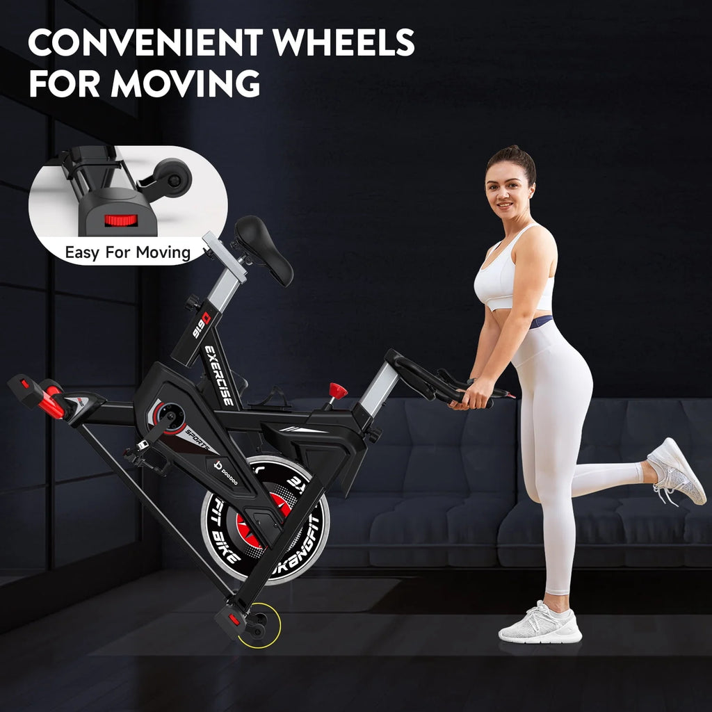 Magnetic Exercise Bike 40lbs Flywheel 350lbs P357
