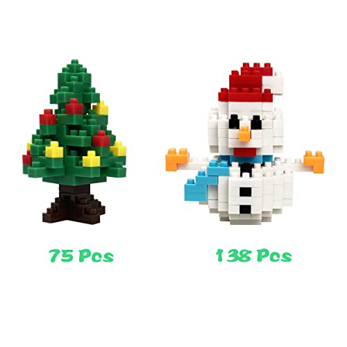 4 Pack Christmas Building Block Toys M2816
