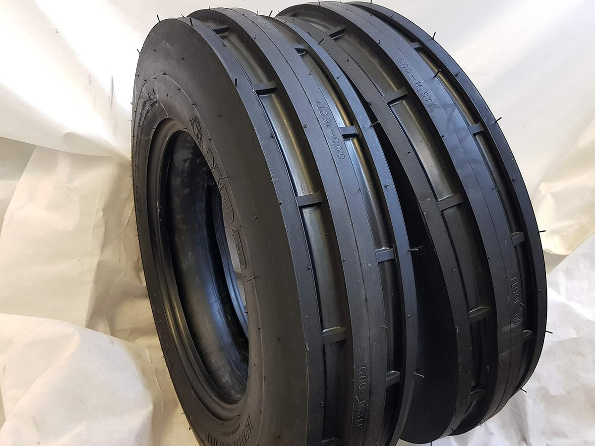 6 Ply 3 Rib Tractor Tires with Tubes V343