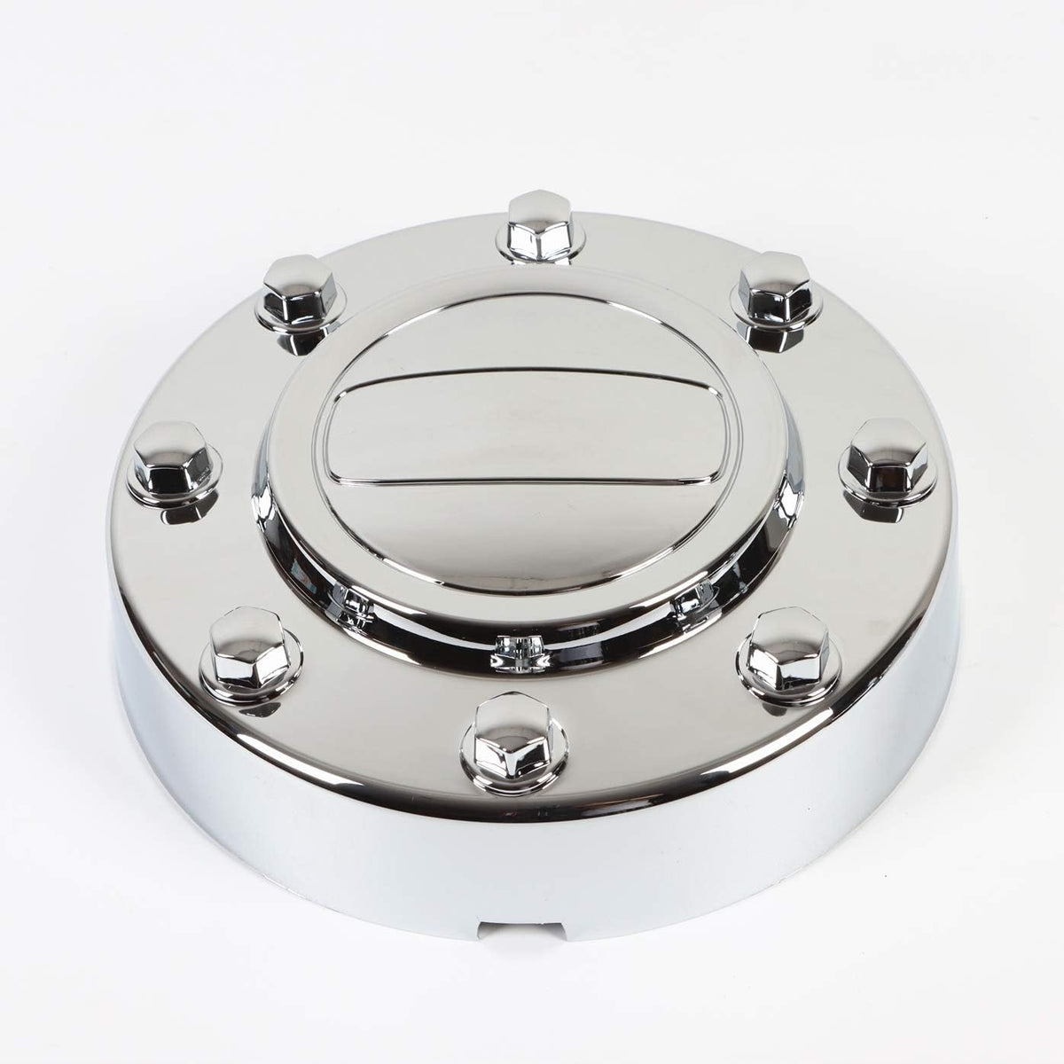 Chrome Wheel Hub Center Caps Set Dually 2 Front and 2 Rear V1909