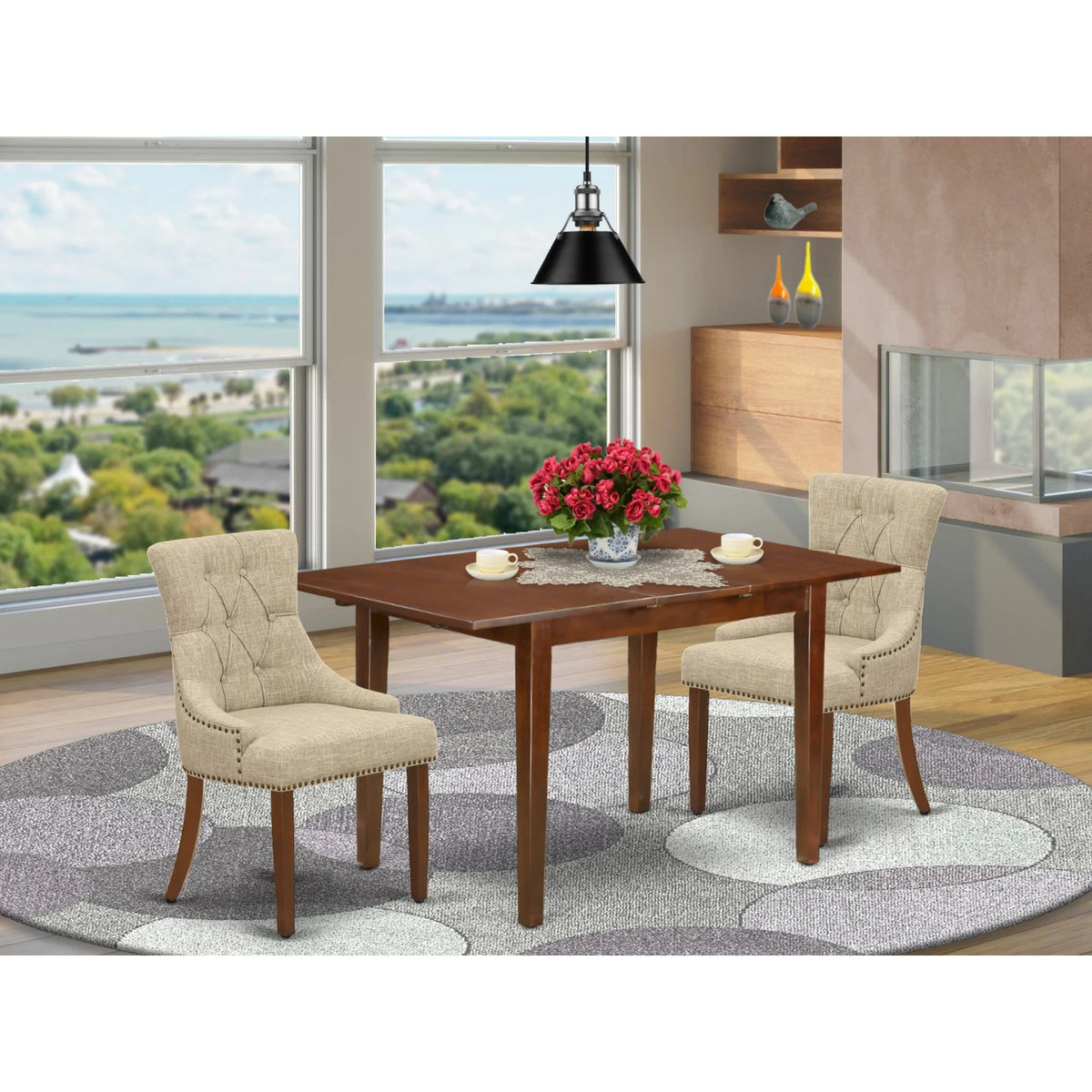 3 Piece Wood Dining Set B65194