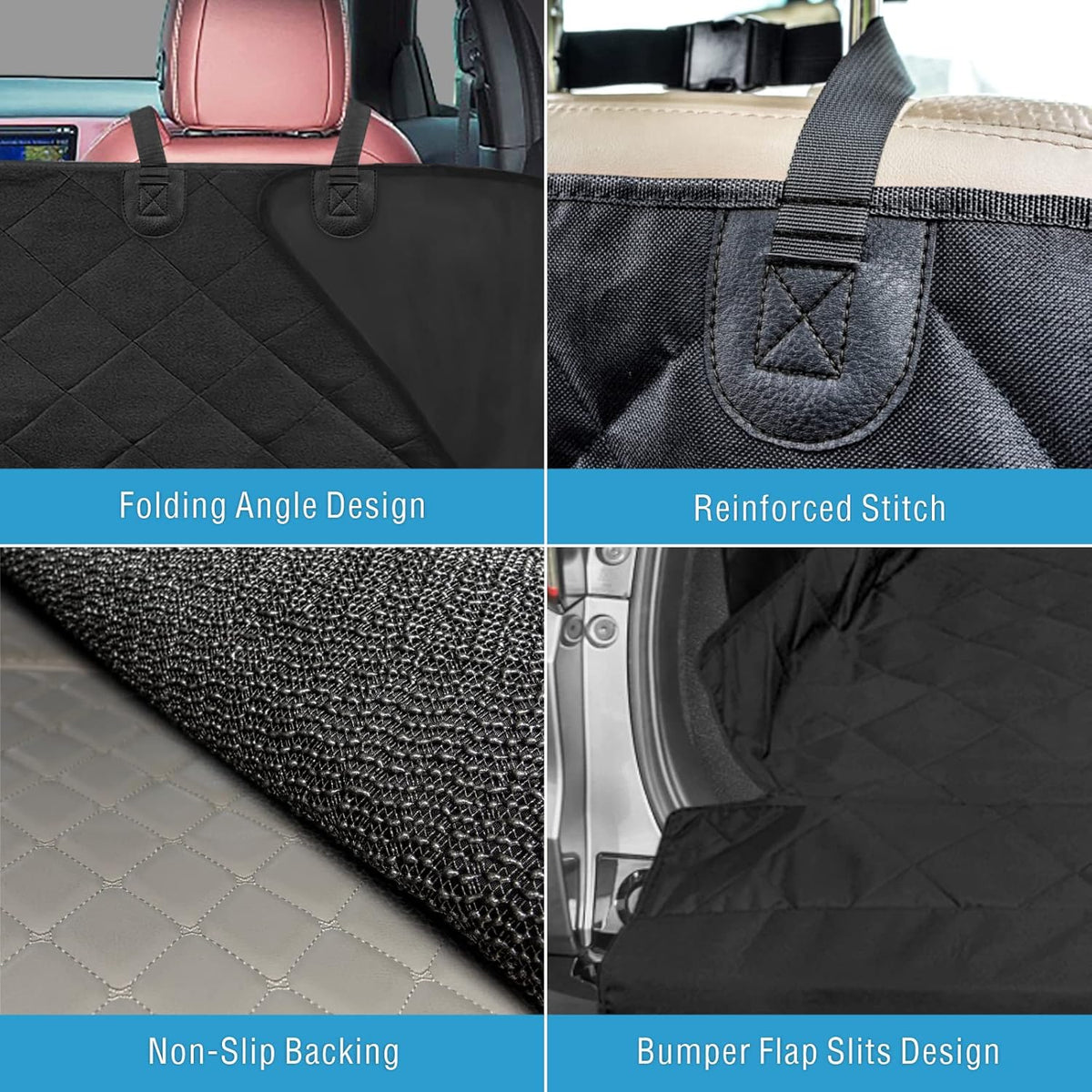 Water Resistant Nonslip SUV Cargo Liner with Side Flap L5249