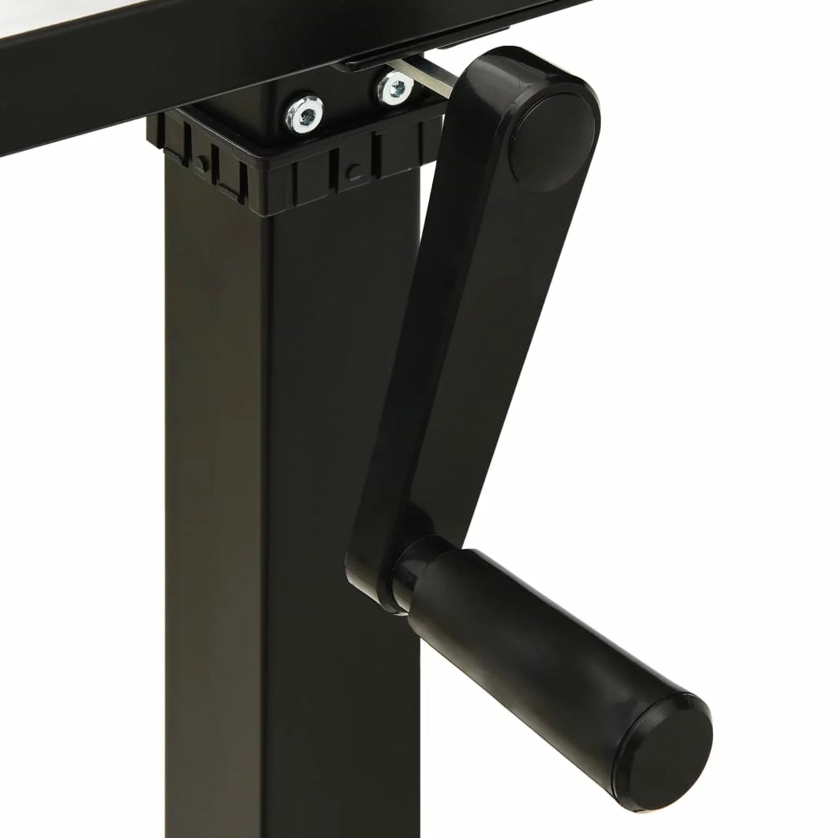 Manual Height Adjustable Standing Desk Frame Black N8838