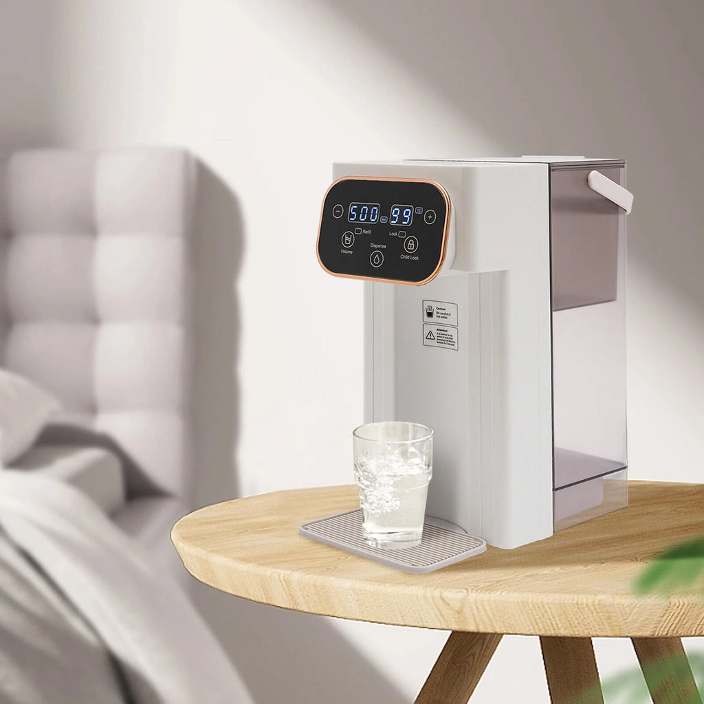 1500W Electric Kettle Hot Water Dispenser with Filter LCD Panel Y49956