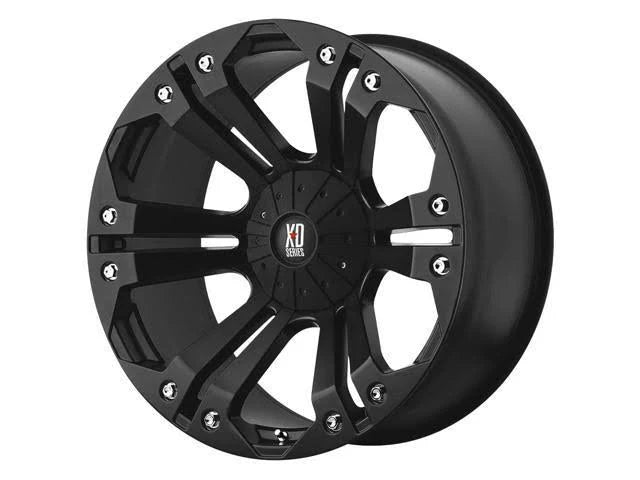 Black 18x9 5x114.3/5x127 35et 72.6 Matte Black Wheel X211186