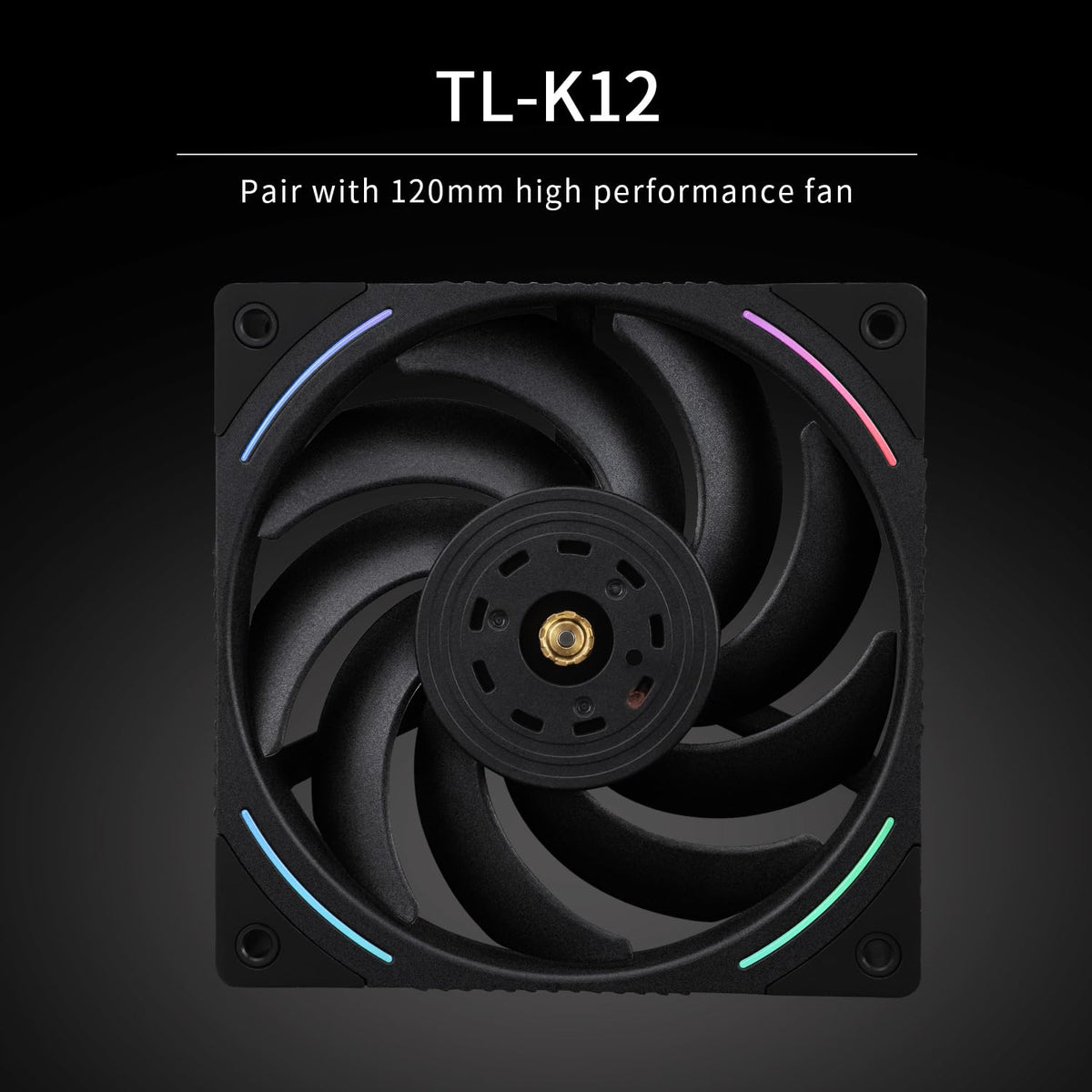 CPU Cooler with Dual PWM Fan and 7 Heat Pipes C1064