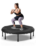 40"/48" Foldable Mini Trampoline with Durable Bungees Y487465