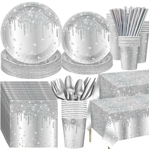 452 Pcs Fall Thanksgiving Tableware Set for 50 Guests G474908