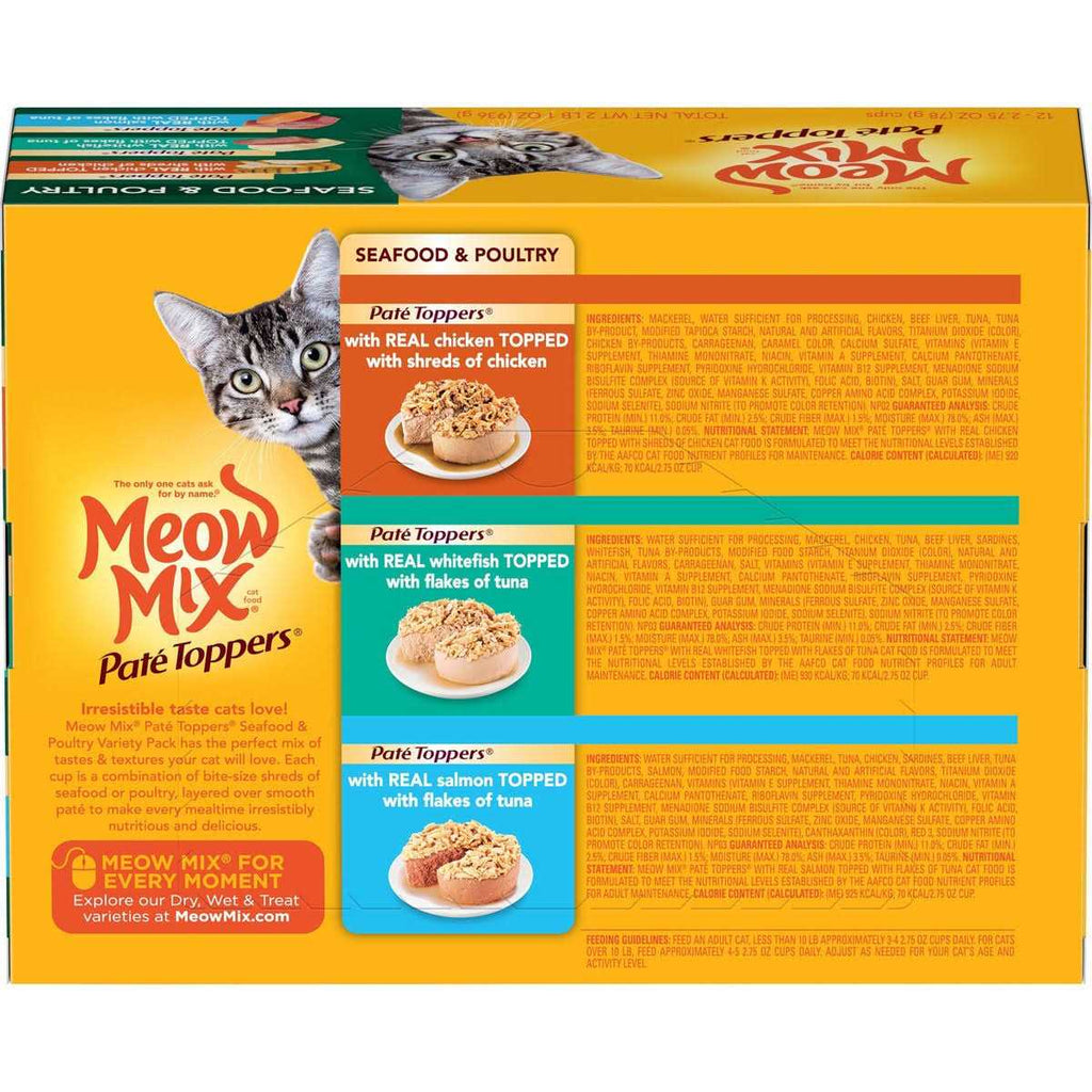 Seafood & Poultry Variety Pack Wet Cat Food A95647
