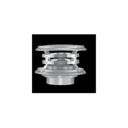 3-Inch SS Cap V2657