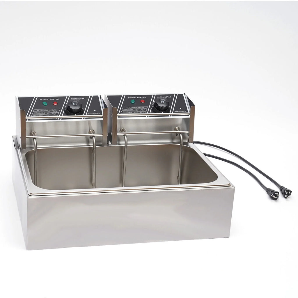 12L 5000W Commercial Electric Countertop Deep Fryer M682