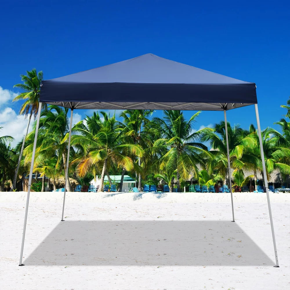 10 x 10FT Waterproof Oxford Pop Up Canopy Tent with Carry Bag D855602