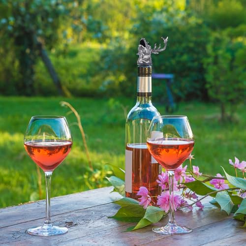 Creative Elk Head Wine Pourer Bottle Stopper G310