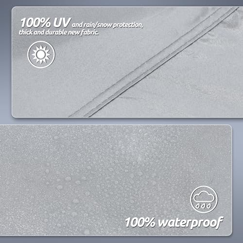 Waterproof Car Cab Cover with Driver Door Zipper E80181