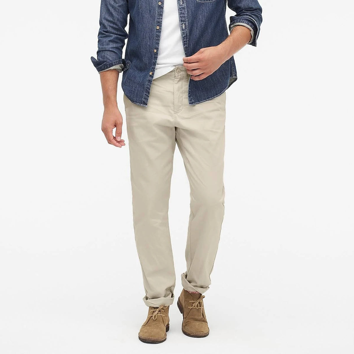 Straight-Fit Stretch Chino Pant A8502