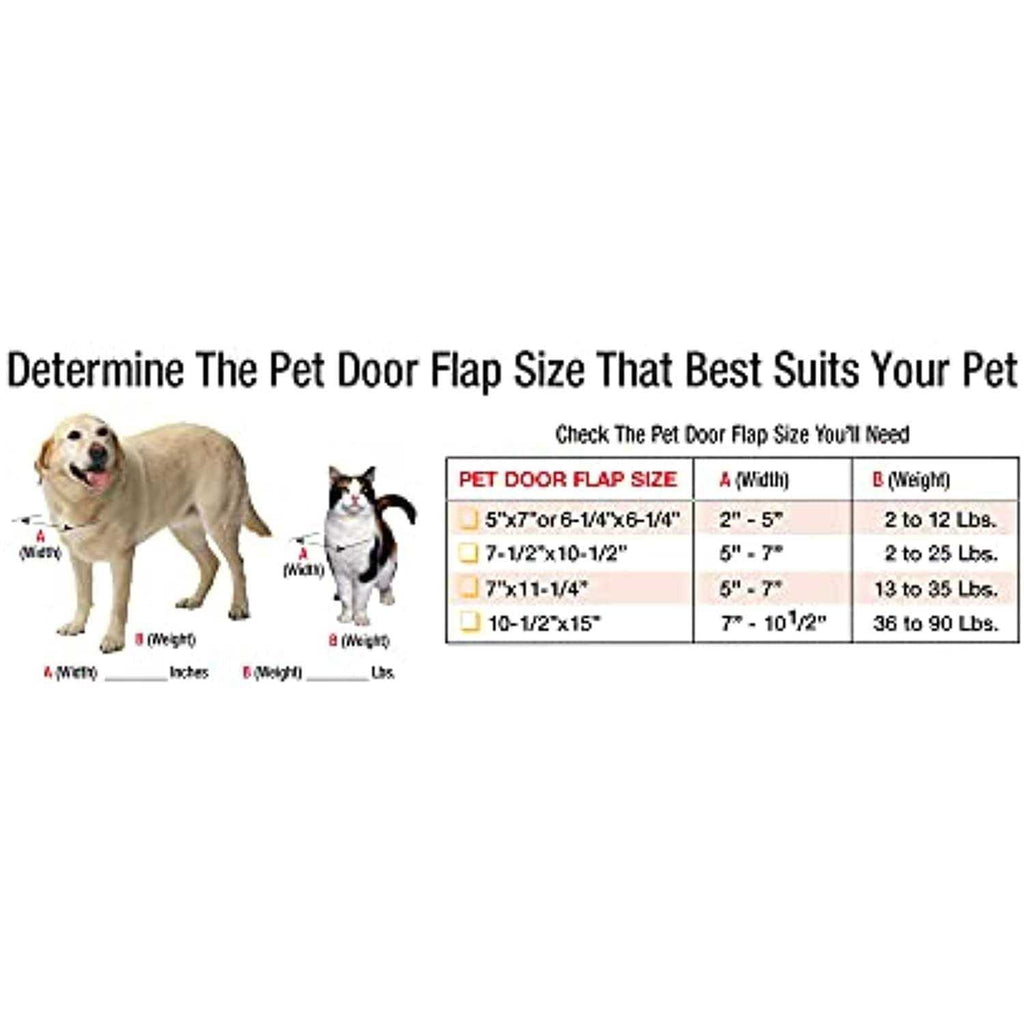 Aluminum Sash Pet Door T4239