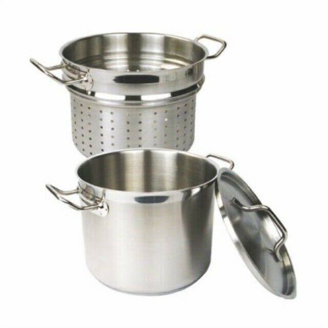 12 qt 18/8 Stainless Steel Pasta Cooker W186