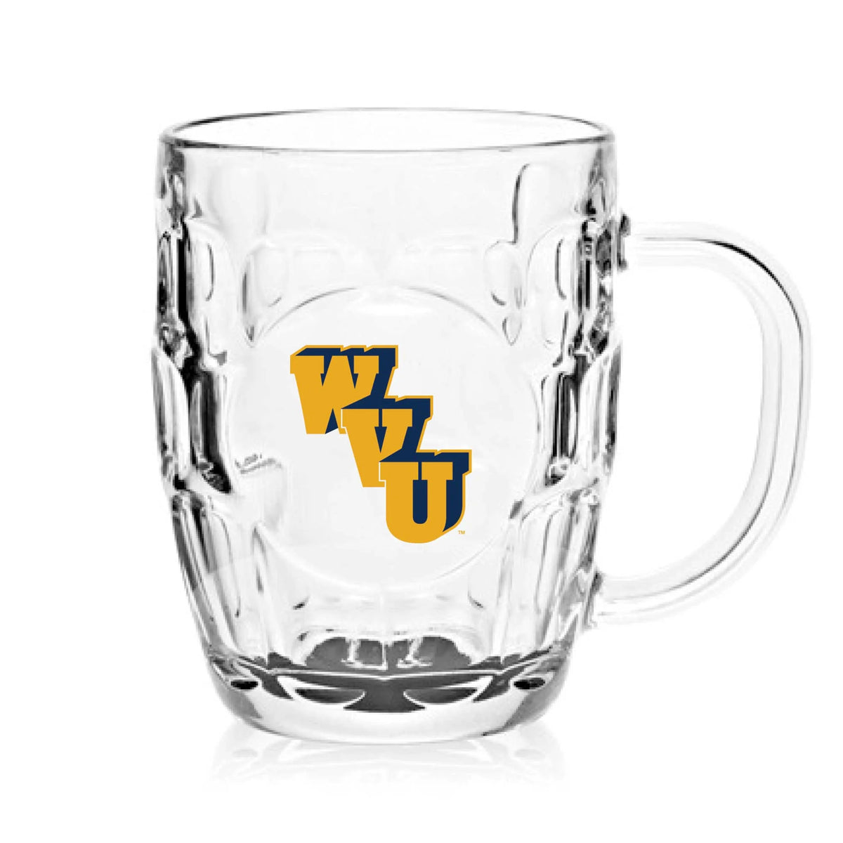 20oz. Dimpled Glass Mug Q531