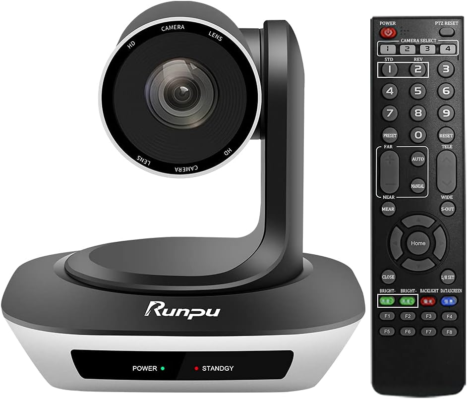 HD1080P PTZ Conference Room Camera with Wireless Bluetooth USB Conference Microphone and Speaker L627365
