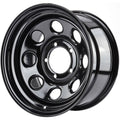 16 x 8 inch Black Steel Wheel A68688