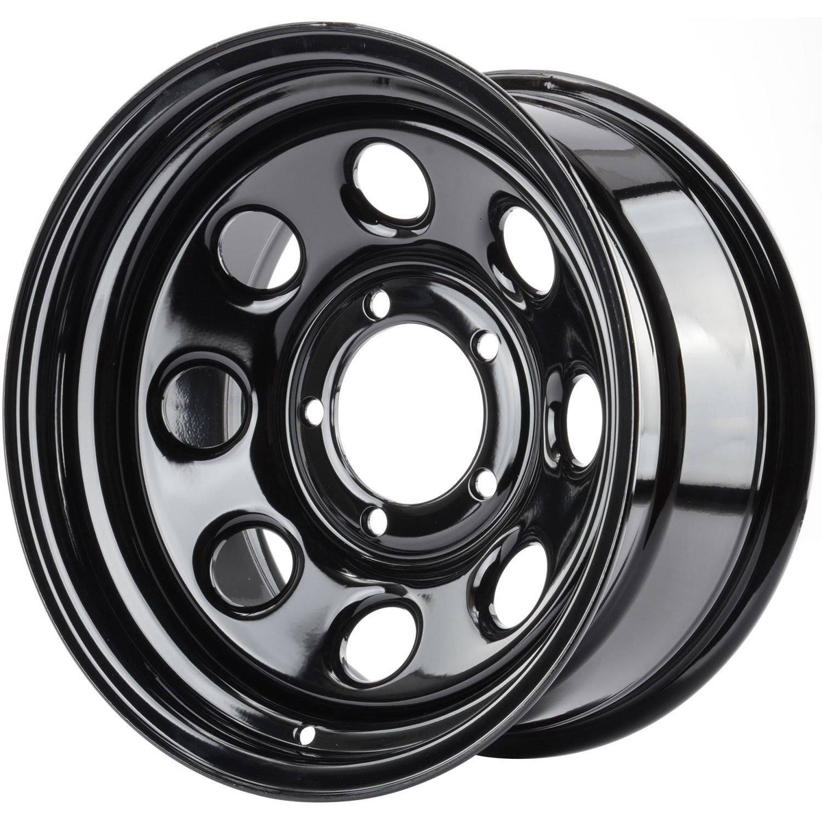 16 x 8 inch Black Steel Wheel A68688