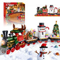 Christmas Train Building Toys Set 868pcs with LED Light E716